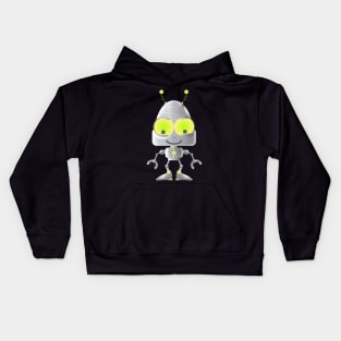 Cute little robot Kids Hoodie